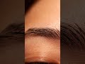 Cotton Wipe Reveals Clean Brow Skin