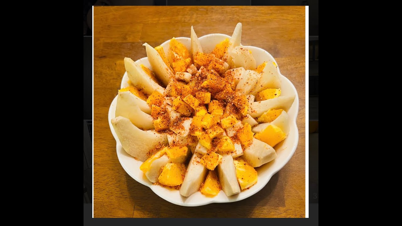 Jicama with Tajín and Lemon YouTube