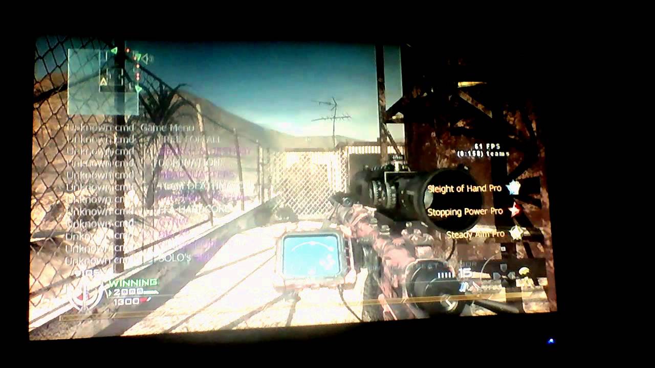 SoloMerks v1 CFG Menu! {MW2/PS3} No JailBreak or Xploder!!