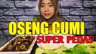 OSENG CUMI PEDES NYLEKITT | MUKBANG INDONESIA screenshot 5