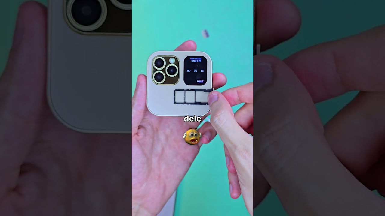 Tentando consertar o mini iphone duo do Aliexpress
