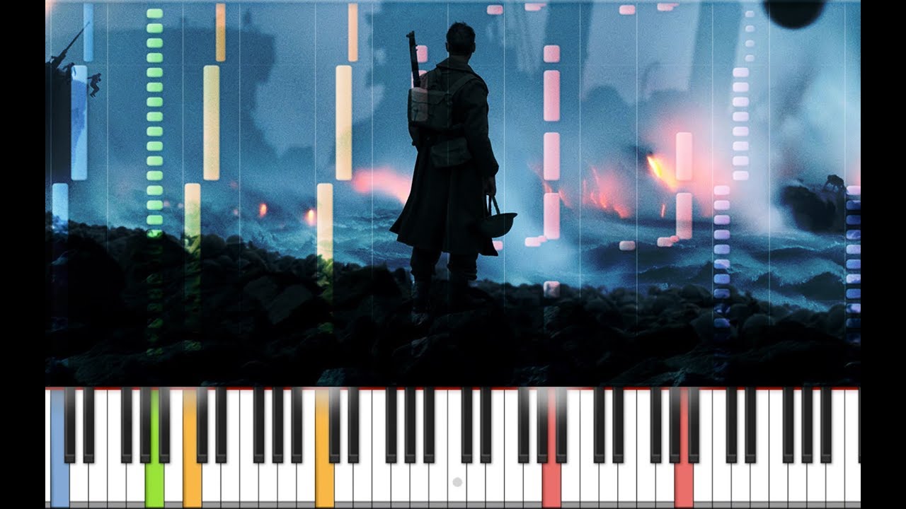 Dunkirk Soundtrack   Supermarine By Hans Zimmer   MIDI Cover on Synthesia