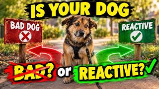 Is Your Dog Reactive or Just Bad 5 Signs You're Missing