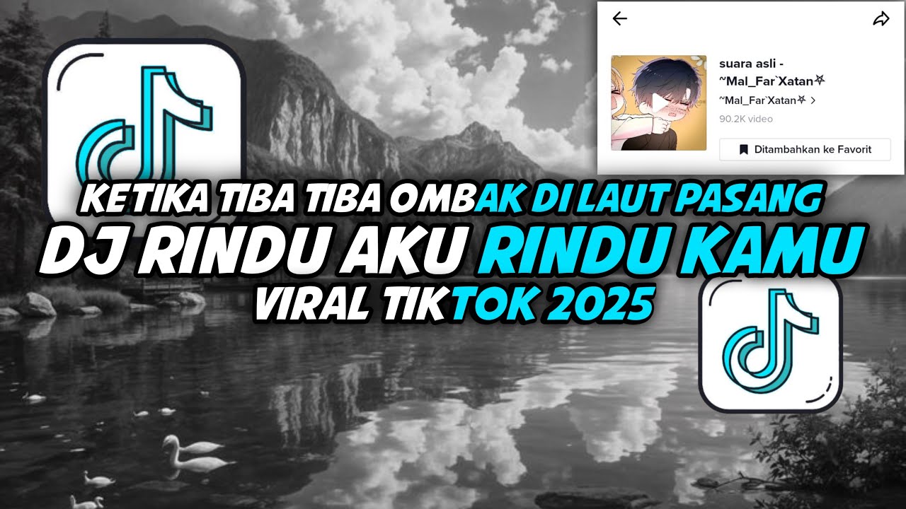 DJ Rindu Aku Rindu Kamu By Kiky RMX || Viral Tiktok 2025