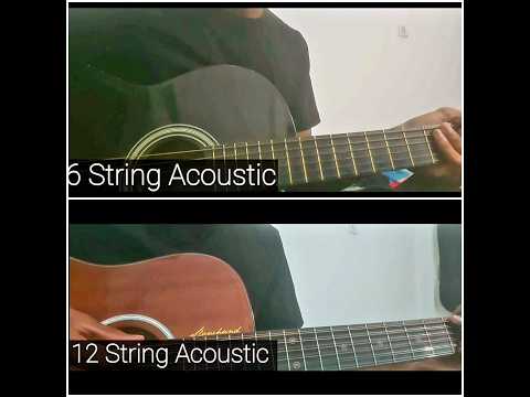 Wish You Were Here Riff (6-String vs 12-String) - Arnica