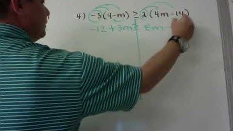 Sec 4.4 - Solving Multi-Step Inequalities