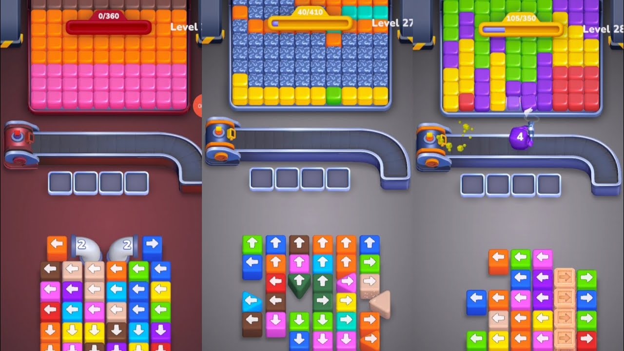 Angry Blocks Level 26-30 Gameplay Walkthrough Android IOS 