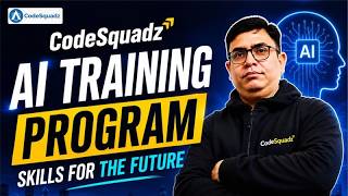 Learn AI & Generative AI | CodeSquadz AI Training Program | AI Training Program for Beginners