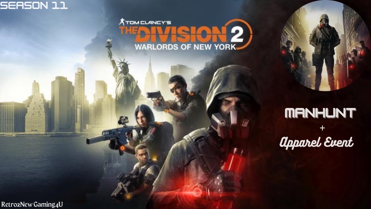 The Division 2-Manhunt Season Playthrough (Pt28)-Season 11 + Apparel Event-4/3/23