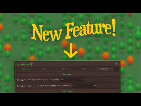 Indie Game Devlog - Policies!