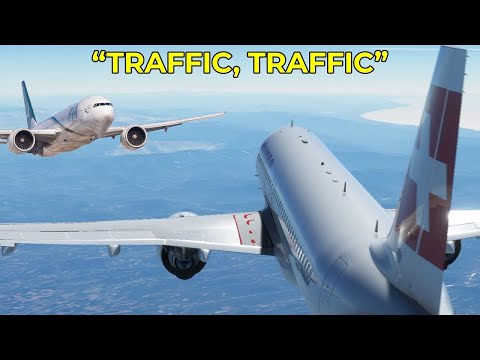 TCAS Saved Our Lives - Microsoft Flight Simulator Co-Pilot (VATSIM ATC)