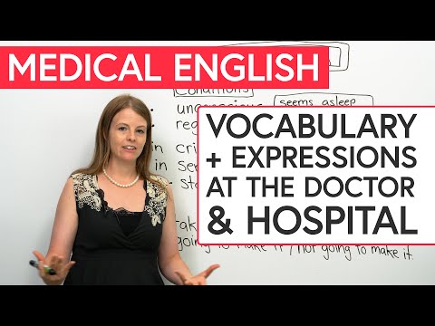 انگریزی سیکھنے والوں کے لیے طبی الفاظ