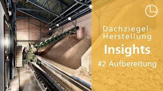 Tonaufbereitung Schritt 2 Der Dachziegel-Produktion Laumans Premium Dachziegel