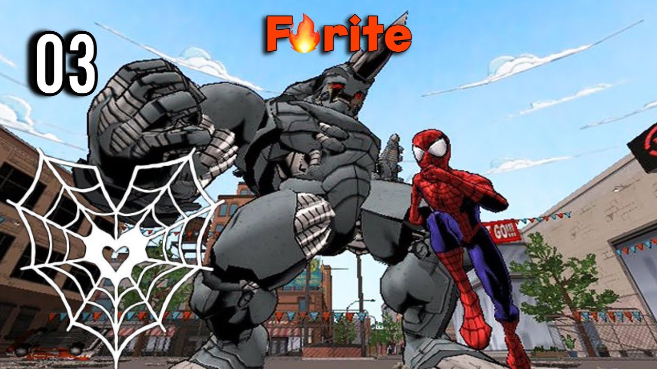 Прохождение Ultimate Spider-Man #03- Битва с Носорогом