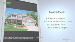 Acer Iconia A1 830 Commercial