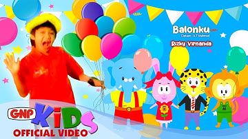 Balonku Ada Lima - Rizky Virnanda | Lagu Anak Indonesia Terpopuler Sepanjang Masa