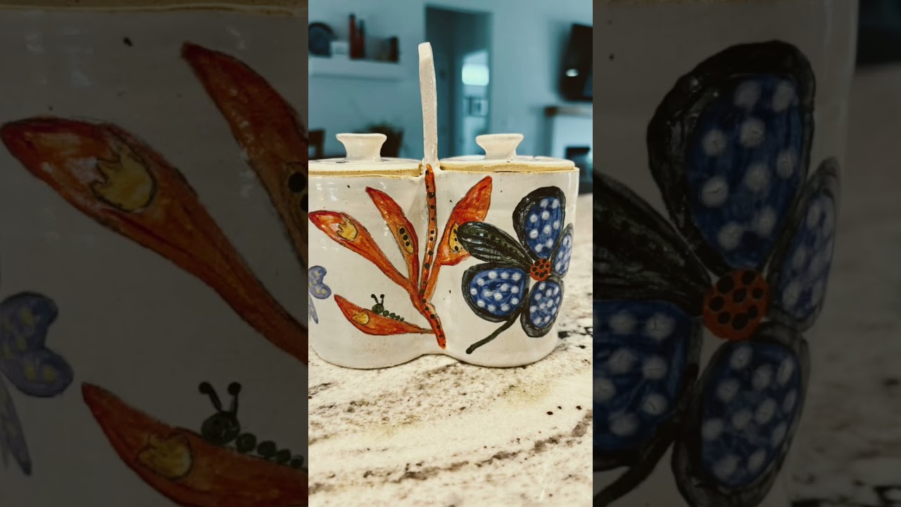 Handmade Tea Bag Canister