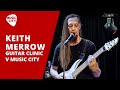 Keith merrow guitar clinic in music city prague