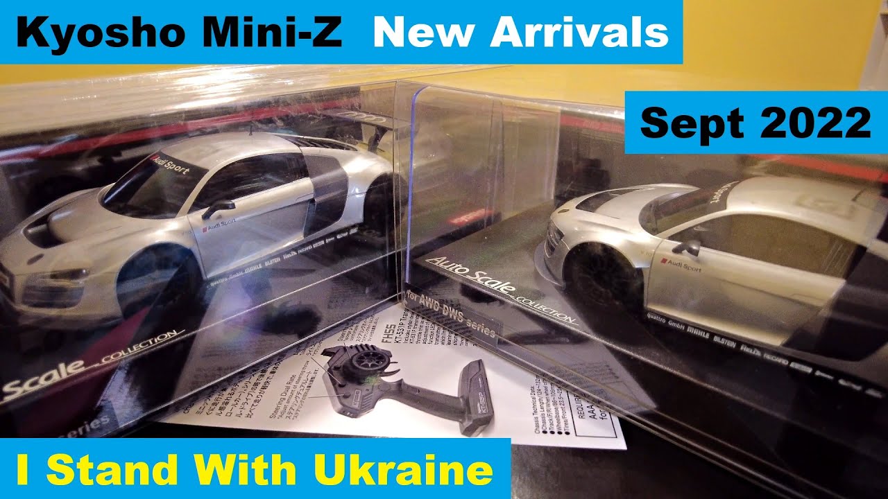 Kyosho Mini-Z New Arrivals - Honda, Audis, Nissans