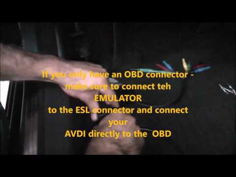 Abrites ESL/ ELV EMULATOR EM001 for Mercedes (demo car W204)
