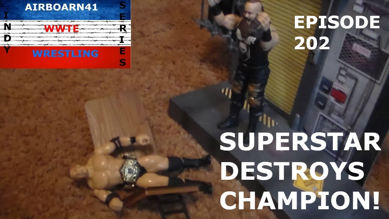 WWTE INDY SERIES EPISODE 202 NEW SUPERSTAR DESTROYS CHAMPION! EPIC ROSTER FIGHT!