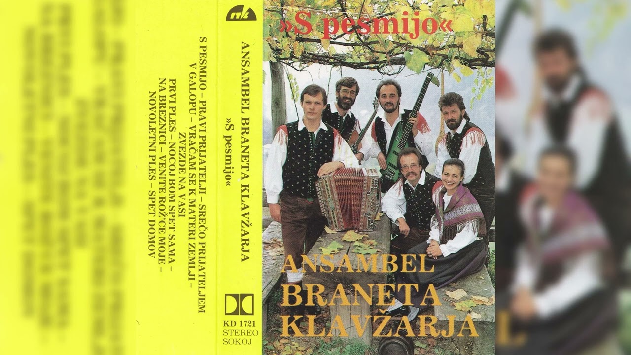 Ansambel Braneta Klavžarja - Venite rož'ce moje (S pesmijo, 1989)
