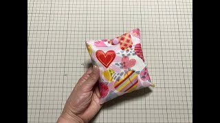 超簡単！２~３個のエコバッグバッグが入る　便利でコンパクトなポーチの作り方