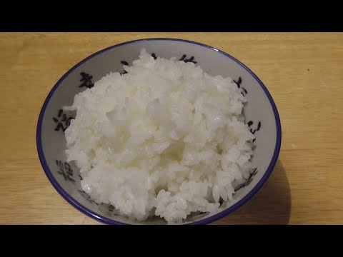 How to cook steamed rice - Japanese Breakfast