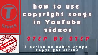 How to Use copyright Song In Youtube Video ||T-series ke gaane ko keise add kare apne video mei || screenshot 1