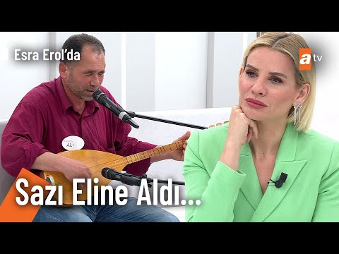 Ali, Esra Erol'a bestelediği şarkıyı canlı yayında söyledi!  - Esra Erol'da 16 Nisan 2024