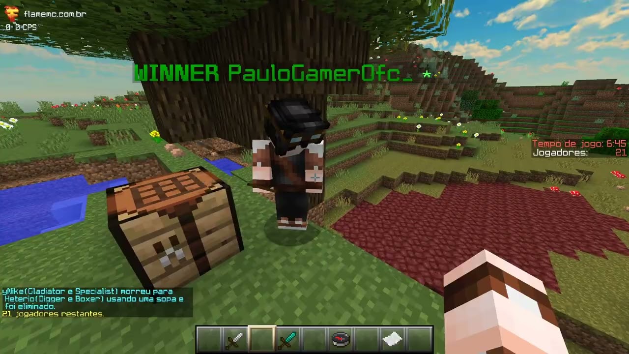 espectando a lenda do hg