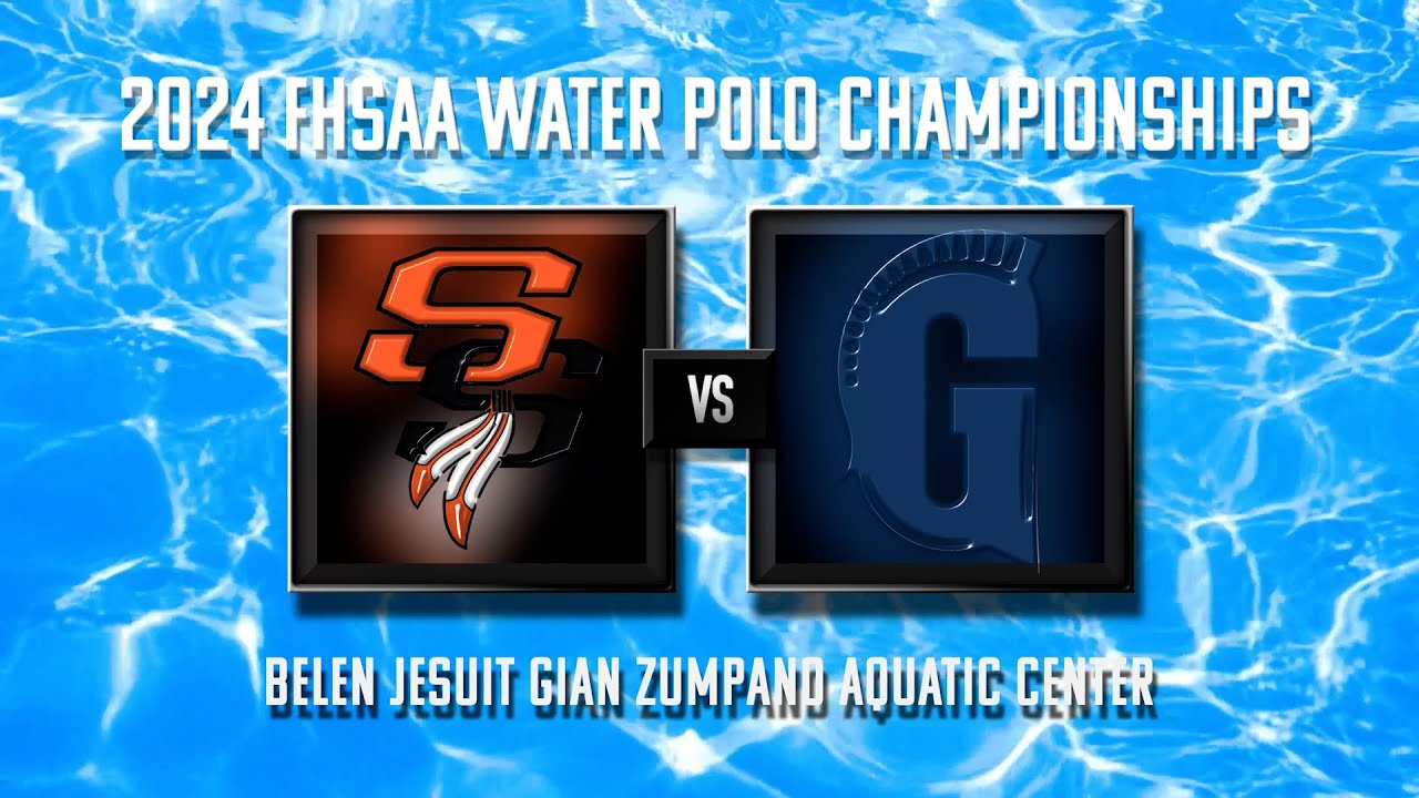 FHSAA 2024 State Boys Water Polo Championships Seminole vs. Gulliver