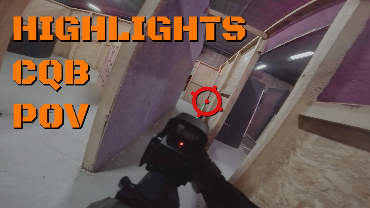 СТРАЙКБОЛ CQB // G&G ARP 9 И КОЛЛИМАТОР