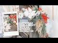 Christmas garland decorating tips | decorate with me