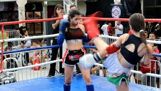 Thaysy (Kombat Martial Arts) vs Melyssa (M4 Team) - M4 THAI CUP 3