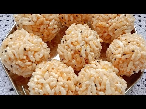 खास तरह का मुरमुरा लड्डू||बिहार का संक्रांति स्पेशल तिलवा की रेसिपी ||Cooking with Bebi Singh