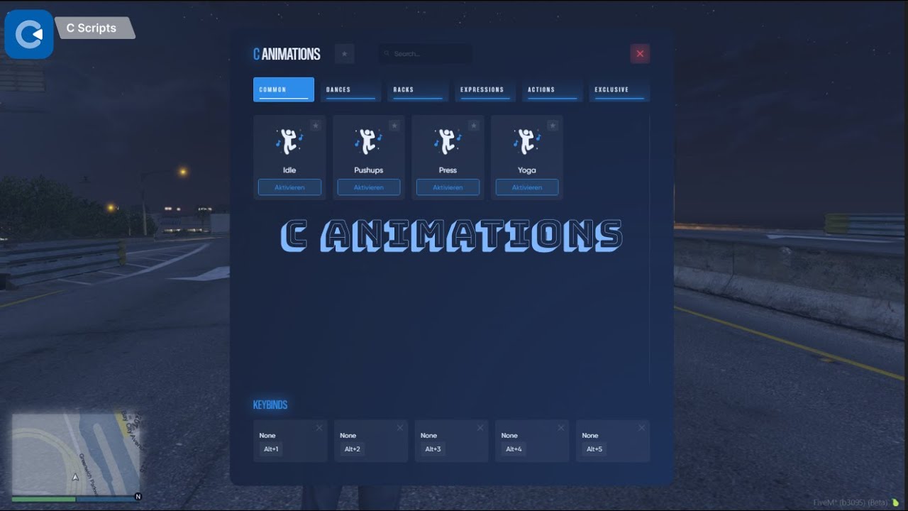 [Standalone] C Animations | FiveM Script GTA5 - YouTube