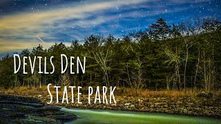 Exploring Devils Den in an old VW
