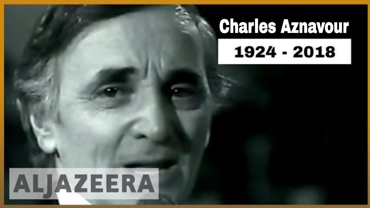 🇫🇷 Legendary French singer Charles Aznavour dies at age 94 | Al Jazeera English