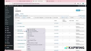 Bricks Extended Learndash Addon || How to use LD Lesson List Element || Learndash Lesson List