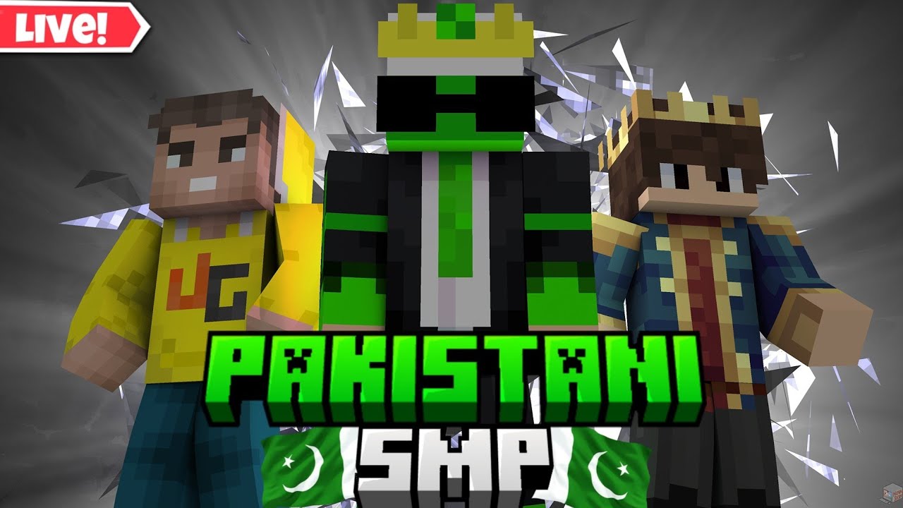 Minecraft Pakistani Smp 🇵🇰Best Cracked Smp 🔥 Pakistani Smp Live