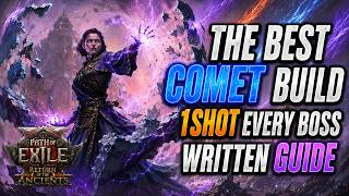 PoE 2 0.5 Stormweaver Spark COC Comet - INSANE Comet Rain FULL Screen CLEAR Setup - Written Guide