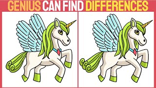 【Spot the Difference】⚡️Genius can find differences!! | Find 3 Differences between two pictures