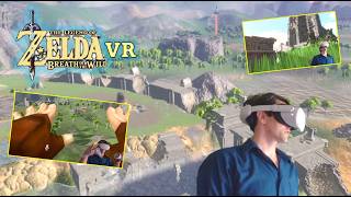 Breath of the Wild in full VR is INSANE