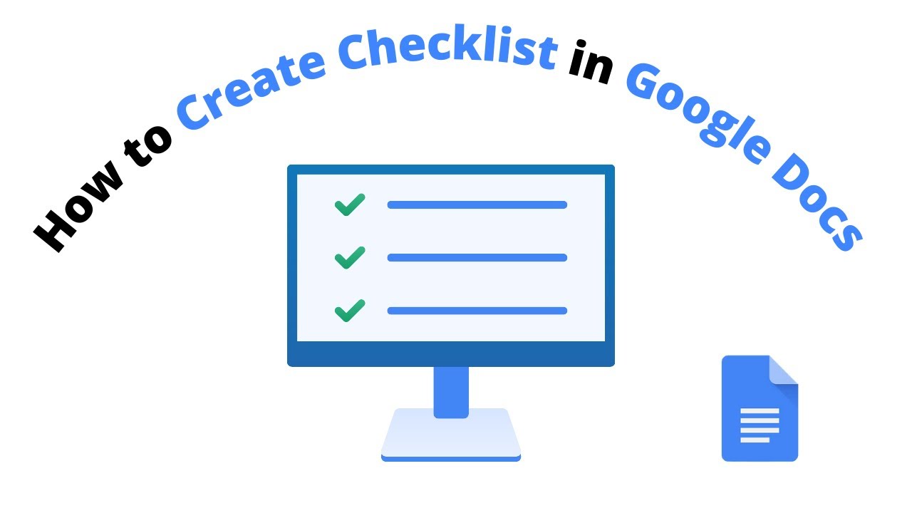 How To Insert Checklist In Google Docs YouTube How To Insert Checklist In Google Docs YouTube