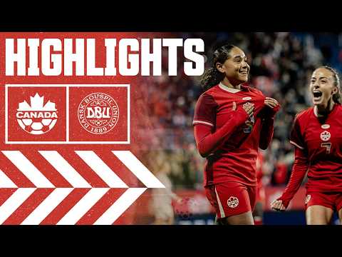 Smith Scores! | HIGHLIGHTS: CanWNT vs Denmark | October 9, 2026