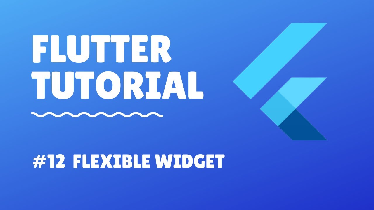 #12 Tutorial Flutter - Flexible Widget - YouTube