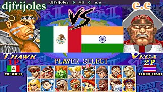 Super Street Fighter II X: Grand Master Challenge - djfrijoles vs e.e