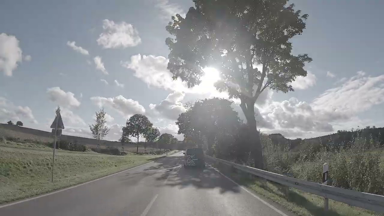 #186 Von Ralswiek Richtung Bergen Auf Rügen Schnell Tanken