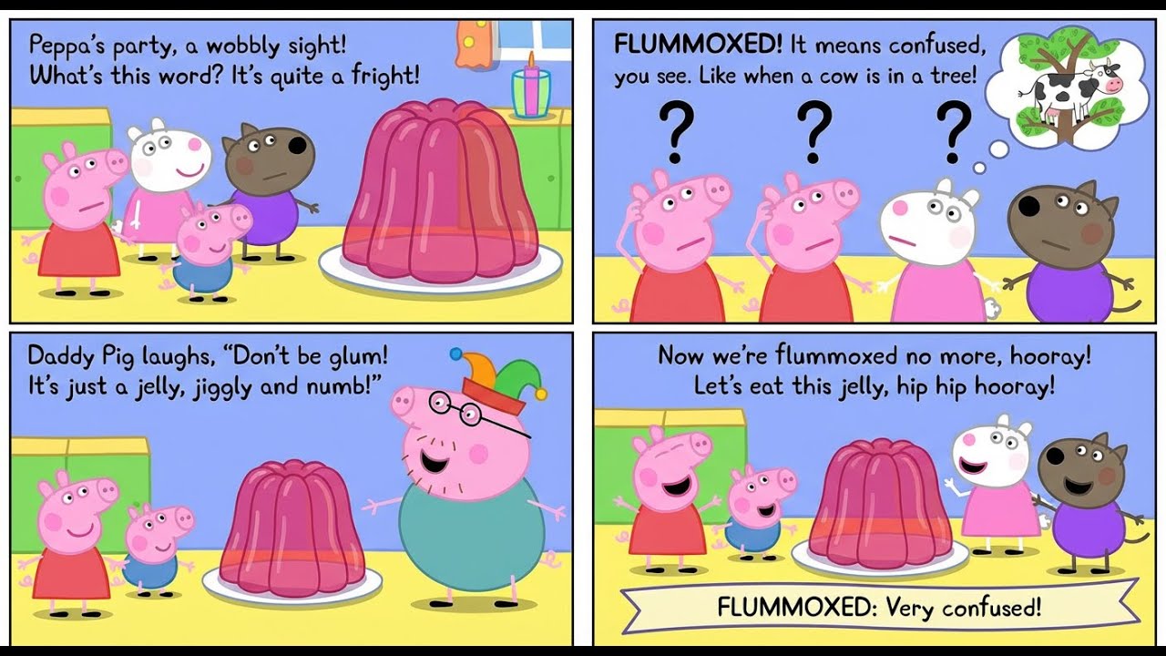 Peppa Pig's Rhyme Time: Learning new words with silly poems